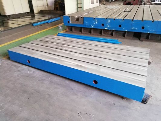 Machine Floor Bed Cast Iron Welding M24 T Slot Plate