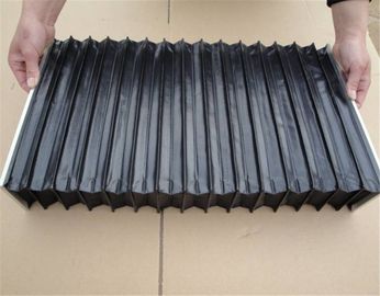 U Shaped  Accordion Bellow Cover  Dust Proof PVC Accordion Protection Cover